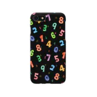 Chino's galleryのかわいい数字　ブラック Smartphone Case