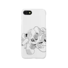 たぬきのセロテープ[輪] iPhone Smartphone Case