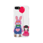 アイシンクノットのうさぎと女の子（ピンク多め） Smartphone Case