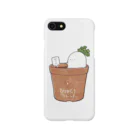 だいこん無人販売所の植木鉢だいこん Smartphone Case