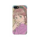 miyuの悩む女の子 Smartphone Case