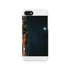 ため息のひらめきのThe moon floating on SHINKO Pier.(gray) Smartphone Case