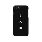原シバ。の白と黒と食 iPhone Smartphone Case