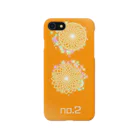 86ka factoryのNo.2　orange Smartphone Case