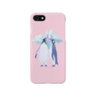 上中さとるの王様ペンギン（雪山） Smartphone Case