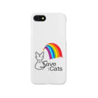 ノラ猫Designのsave the cats スマホケース