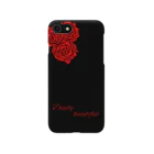 Deeply beautifulのiPhoneケース　赤いバラ スマホケース