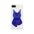 Washiemon and Ai-chan's ShopのBlue Tabby Smartphone Case