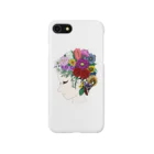 しゃくふわ！のFlower Head Lady Smartphone Case