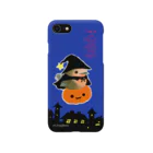 萩岩睦美のグッズショップのスマホケース　ハロウィンB Smartphone Case