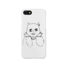 kimo piyo shopのぶりっ子ねこさん Smartphone Case