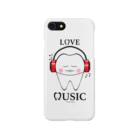 KAAK studioのTooth Music Red Smartphone Case