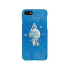 大天使のシロクマとペンギン（水彩ベタ） Smartphone Case