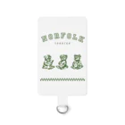 TOMOS-dogの3ひきのいぬ（緑） Smartphone Strap