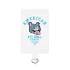 LONESOME TYPE ススのLove❤️Dogs（アメリカンピットブルテリア・青鼻） Smartphone Strap