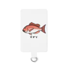 脂身通信Ｚの【魚シリーズ】マダイ♪1907 スマホストラップ