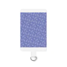 B-catの微生物パターン青_アイテムいろいろ Smartphone Strap