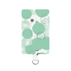 ヒマラヤン宮殿のbubbles: clear mint Smartphone Strap