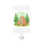 akinyan3128の甘えん坊のクマさん Smartphone Strap