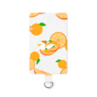 アヒルひゃくへんげのオレンジなアヒル🍊 スマホデザイン スマホストラップ