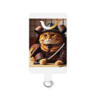 hypergoのねこねこ侍　SAMURAI cat Smartphone Strap