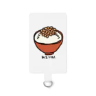 脂身通信Ｚの納豆ごはん_240708 Smartphone Strap