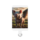 tabi555のそらとぶ豚 Smartphone Strap