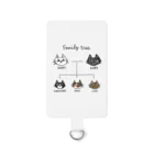 のぐちさきのfamily tree -にゃんこの家系図- Smartphone Strap