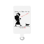 Shop Morinokiの猫についていく旅 Smartphone Strap