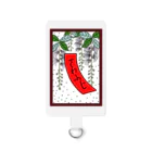 くいなの母の沖縄花札「さわふじ」 Smartphone Strap