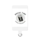 insparation｡   --- ｲﾝｽﾋﾟﾚｰｼｮﾝ｡のBREAK - 誘惑 - TIME スマホストラップ