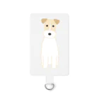 ゆいたっく／犬イラストのワイヤーフォックステリア Smartphone Strap
