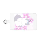 Kotetsu diary(SUZURI店)のラグドール×桜 Smartphone Strap