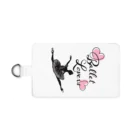 Saori_k_cutpaper_artのBallet Lovers Ballerina Smartphone Strap