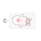 しらたまちゃんSHOPu〜🐽のブタオネ Smartphone Strap