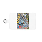happiness_shopの事故のない未来へ Smartphone Strap