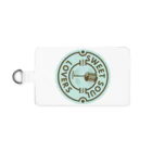 soul_mateのSweet Soul Lovers★クラシックマイク（ミントグリーン×チョコブラウン） Smartphone Strap