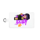 FS108(ファンタジスタ入れ歯)イラスト　絵描きの和彫りちゃん Smartphone Strap