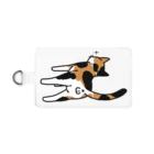 Riotoのねこけつω（三毛猫） Smartphone Strap