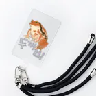 LalaHangeulのヒキガエル　ハングルデザイン Smartphone Strap
