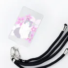 Kotetsu diary(SUZURI店)のラグドール×桜 Smartphone Strap