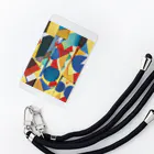 Danke Shoot Coffeeの前衛的模様 Smartphone Strap