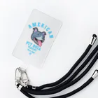 LONESOME TYPE ススのLove❤️Dogs（アメリカンピットブルテリア・青鼻） Smartphone Strap