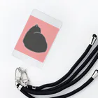 たま屋のねこねこシルエット　ピンク Smartphone Strap