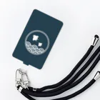 satoharuの千鳥と青海波(白抜き） Smartphone Strap