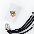 lblのアメリカンなアヒル君 Smartphone Strap