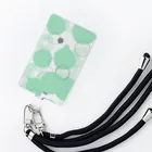 ヒマラヤン宮殿のbubbles: clear mint Smartphone Strap