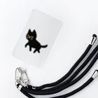 宇野のお店の黒猫ちゃん Smartphone Strap