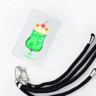 かなめ屋のクリームソーダのメンたるねこ Smartphone Strap