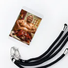 Minami-KumaのPeking duck guy 1 Smartphone Strap